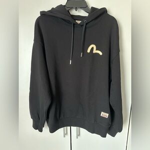 Evisu Black Tattoo Koi Hoodie S